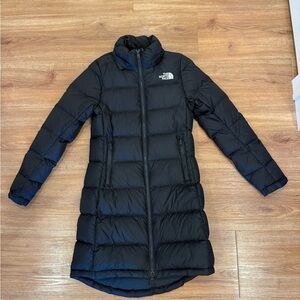 The North Face Women's Long Black Puffer Jacket
